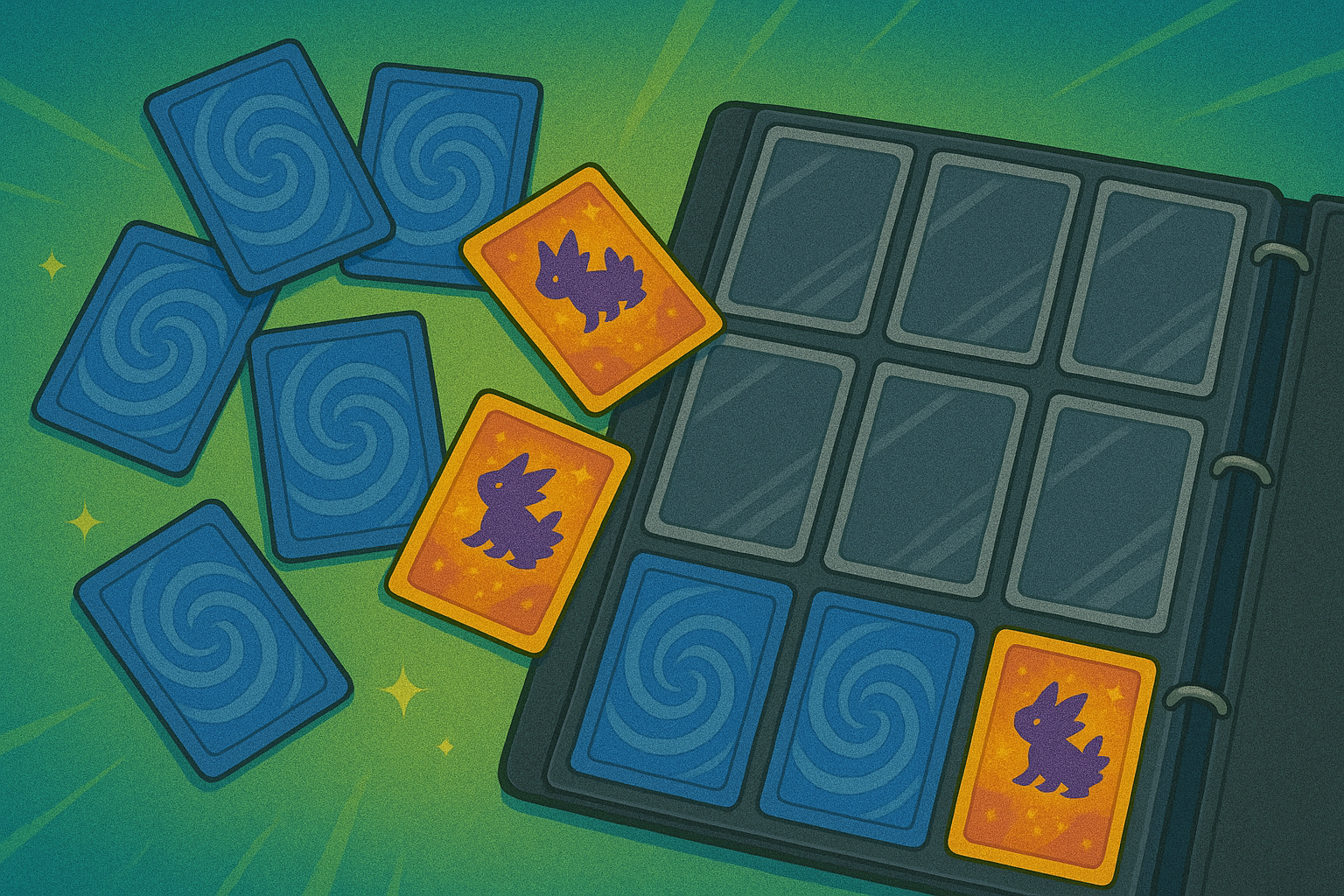 Numbering systems and indexing: find any card in seconds